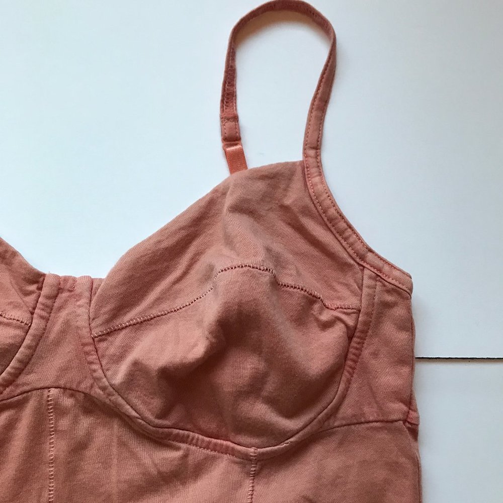 Aritzia Wilfred Noho Bustier Cami Camisole Tank Bra Top Adjustable Strap Sz M - Picture 10 of 14